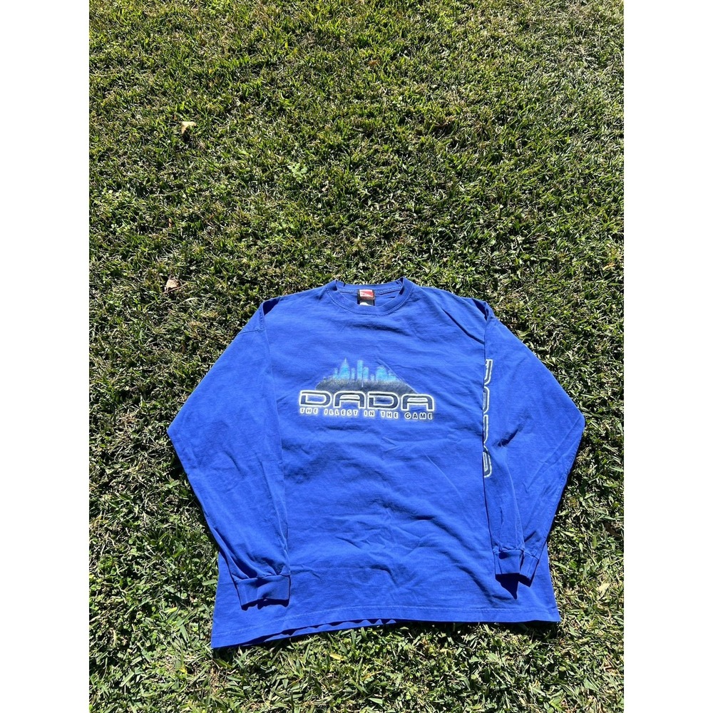 Vintage Dada Supreme Damani Long Sleeve Shirt Mens Size XL/2XL Adult 90s